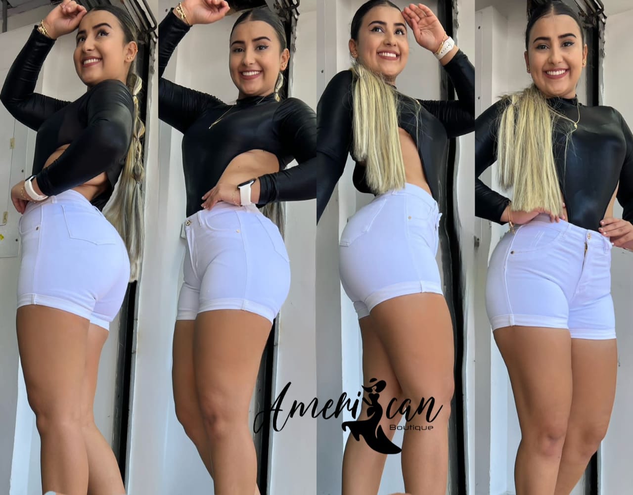SHORT BLANCO